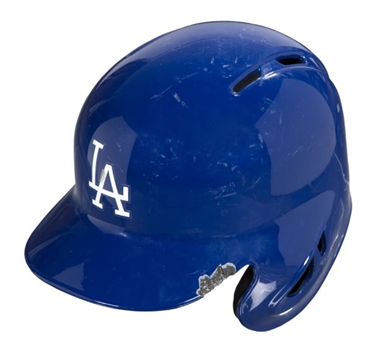 Yasiel Puig MLB Authentic Game Used 2013 NLCS Batting Helmet (MLB Authenticated)